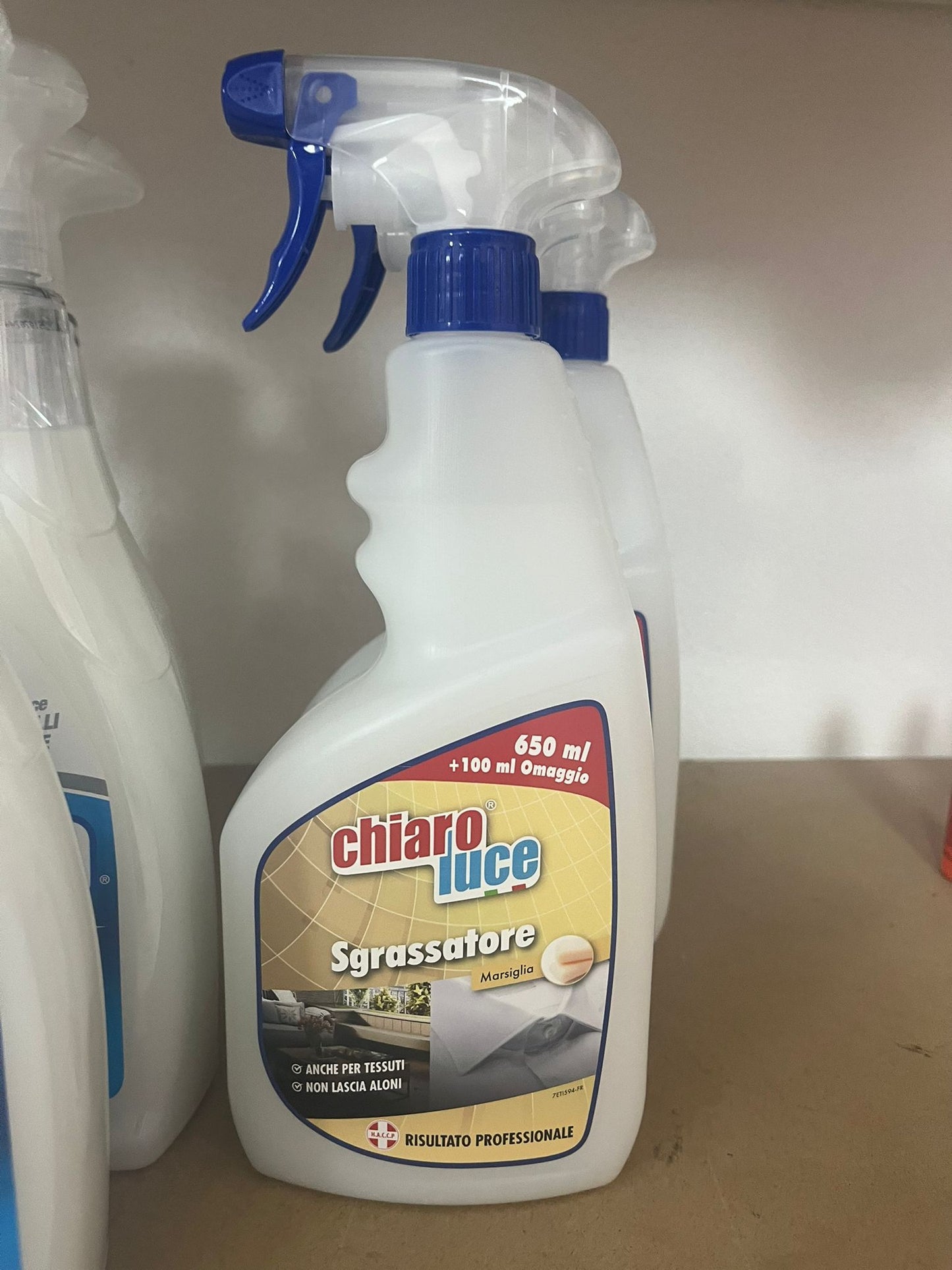 sgrassatore chiaro luce