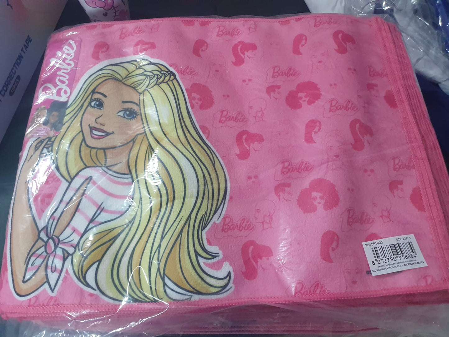 tovaglietta per asilo di barbie
