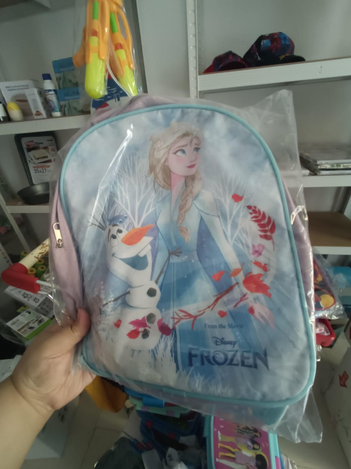 zainetto per asilo di frozen