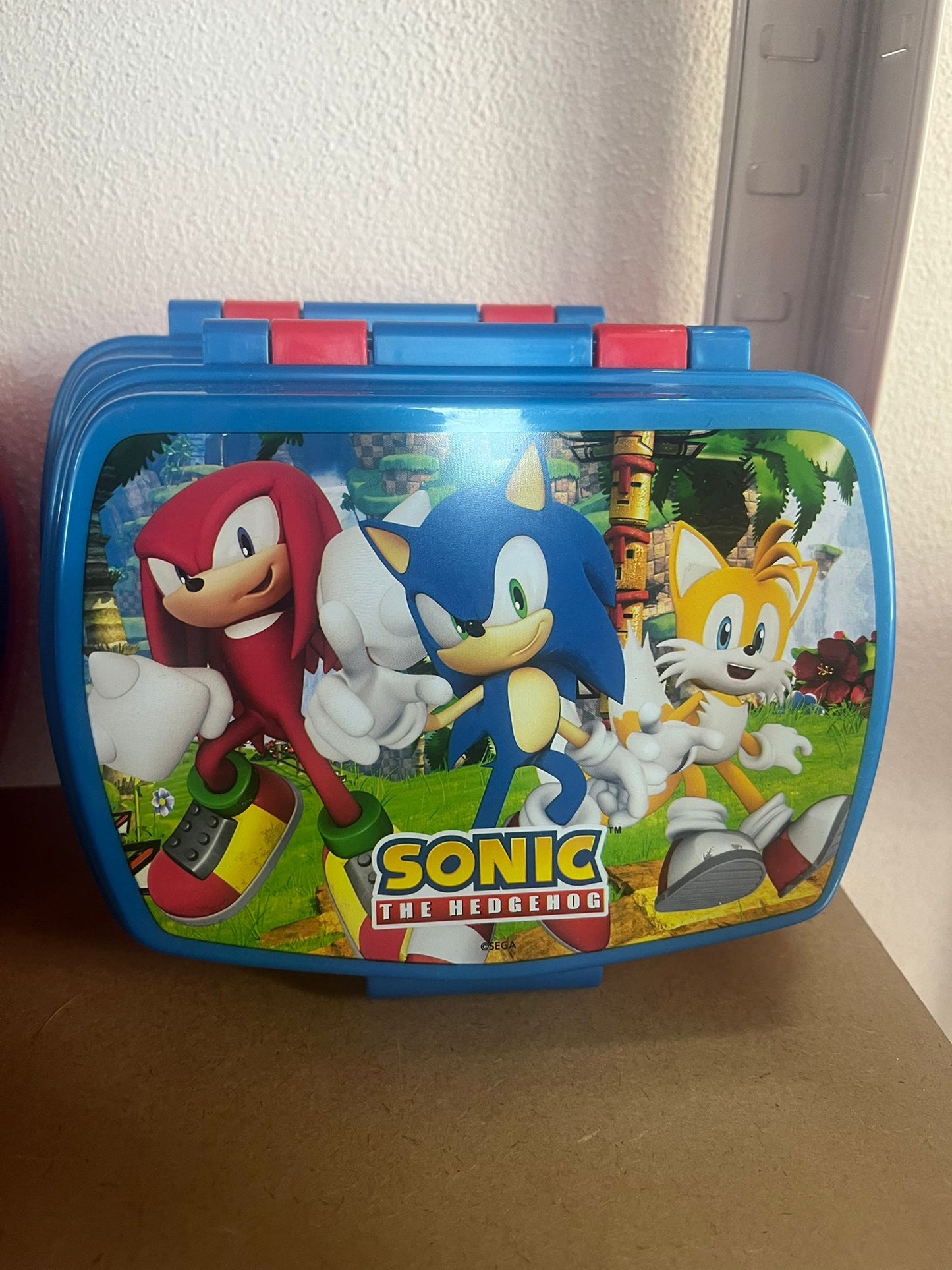 portamerenda per scuola di sonic