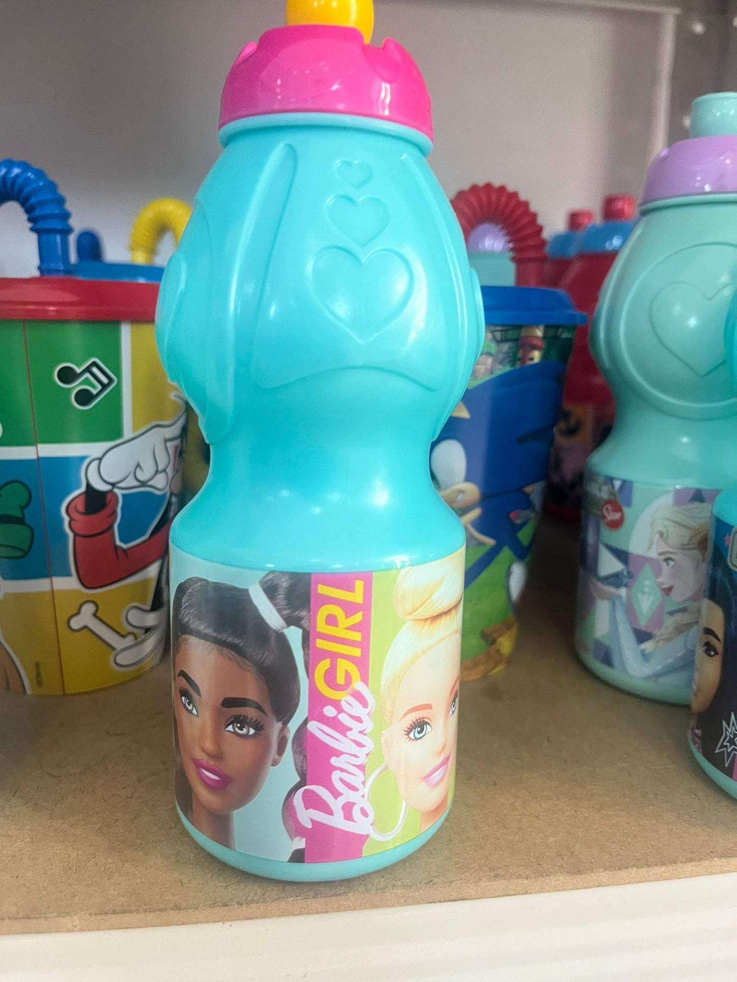 borraccia per asilo di barbie