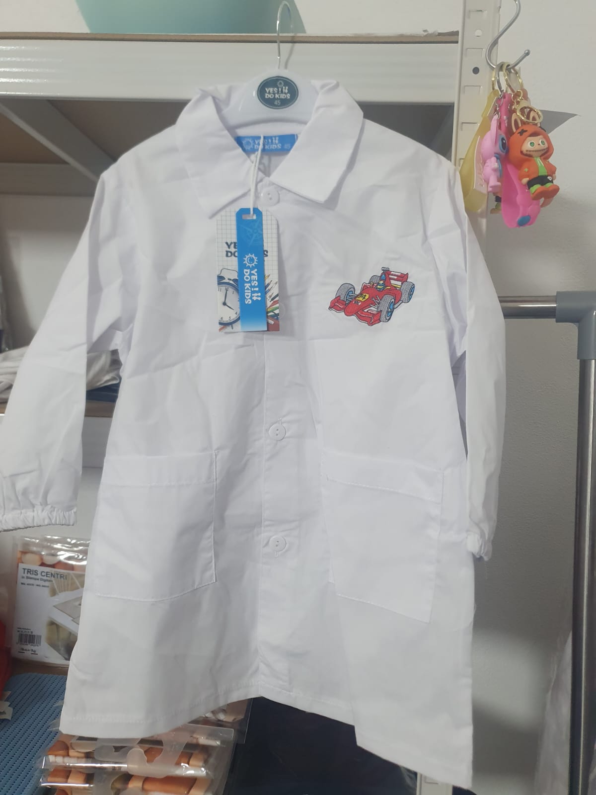 crembiuli per asilo da maschietto e femminuccia