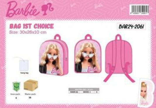 zainetto per asilo di barbie