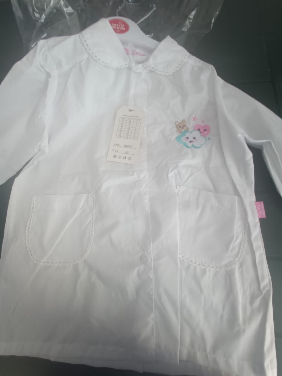 crembiuli per asilo da maschietto e femminuccia